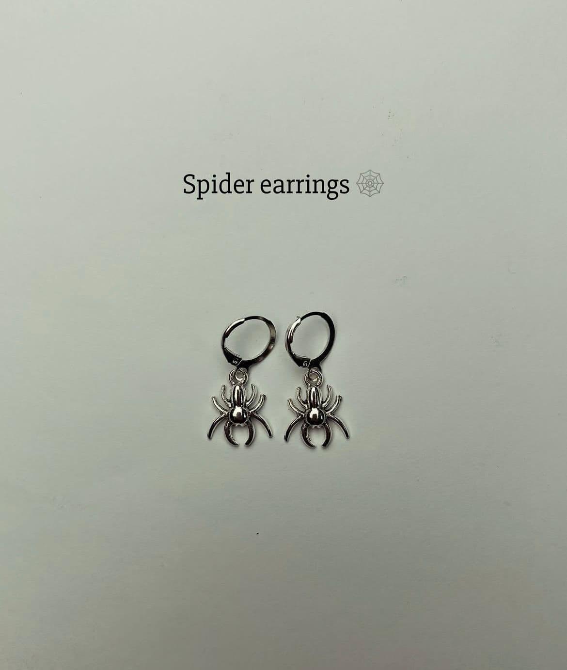 Spider earrings 